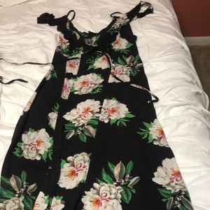 Gorgeous wrap floral maxi